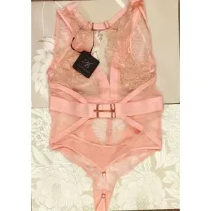 Culotte Honey Birdette Belinda Taille M - Rose Bonbon (Candy Pink) - Neuf Avec étiquettes